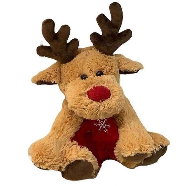 Christmas Elk Plush Doll Toy Soft Girly Heart Deer Doll Cloth Doll Gift