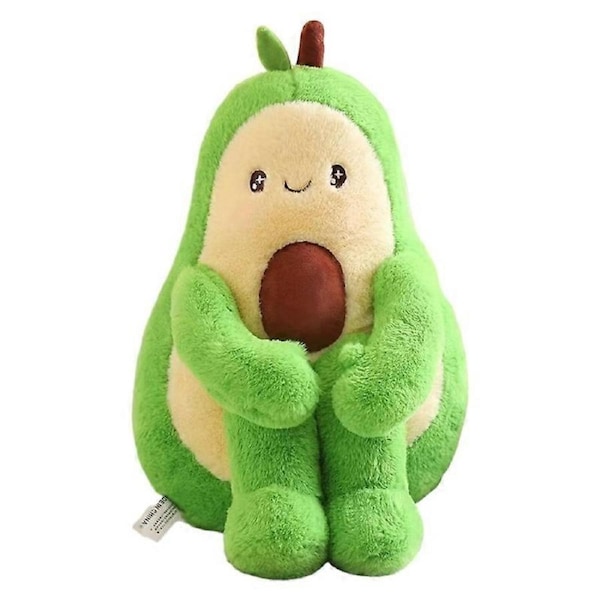 Cute Leg Hugging Avocado Plush Toy Cartoon Doll Sofa Cushion Gift for Children and Girls