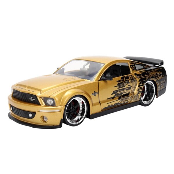 Jada 1:24 Scale Big Time Muscle 2008 Ford Mustang GT500KR Diecast Vehicle Model