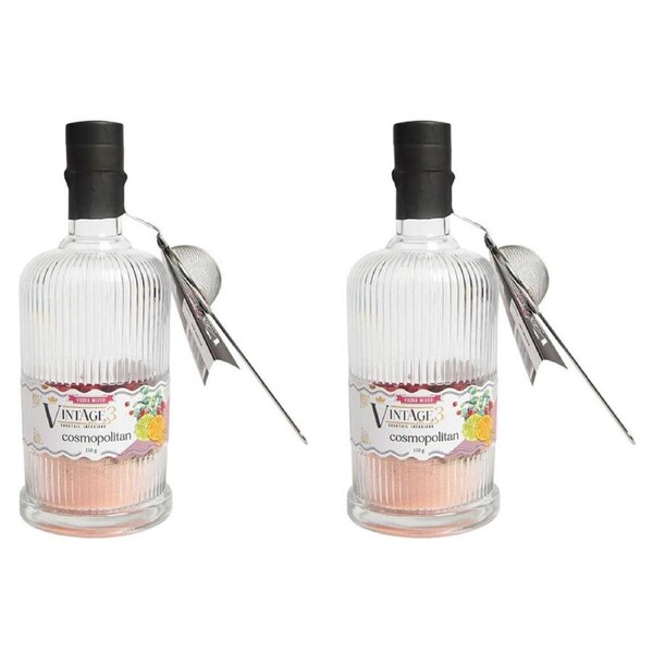 2PK Hot Shots Vintage 3 Cosmopolitan Vodka Mixed Cocktail Infusion 110g