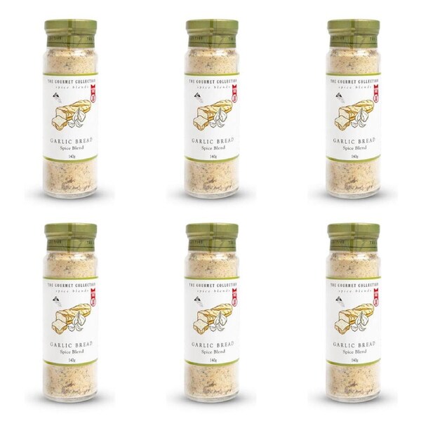 6PK Hot Shots The Gourmet Collection Spice Blend Garlic Bread 156g Seasoning