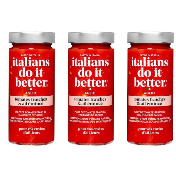 3PK Hot Shots Italians Do It Better Aglio Herbs & Spices 290g Cooking Seasoning