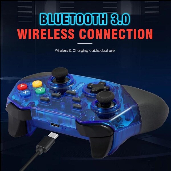 Wireless Controller for Nintendo Switch and PC Pro Bluetooth Gamepad Vibration