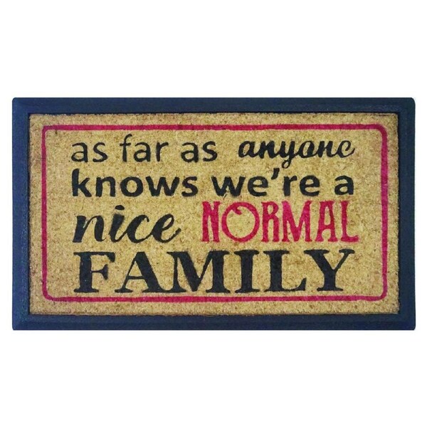 Door Mat Deluxe Normal Family 40 X 70 Cm Doormat
