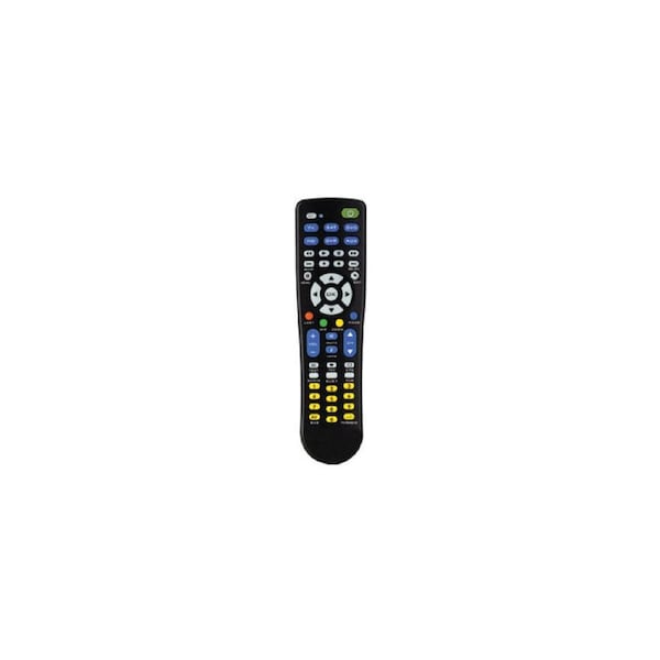 Dynalink A1012A 6 in 1 Pre-Programmed-Learning Universal Remote Control Silicon