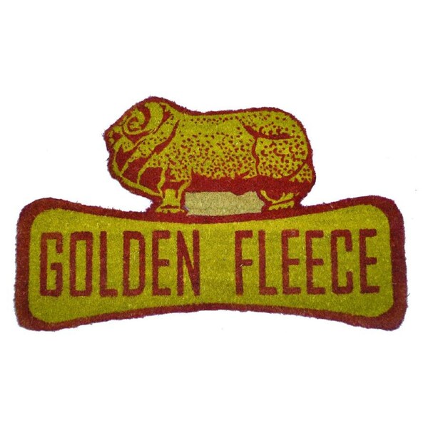 Door Mat Deluxe Coir Backed Golden Fleece 55 X 90 Cm Doormat