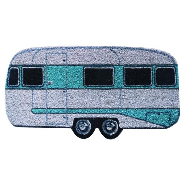 Door Mat Deluxe Coir Latex Caravan 40 X 75 Cm Doormat