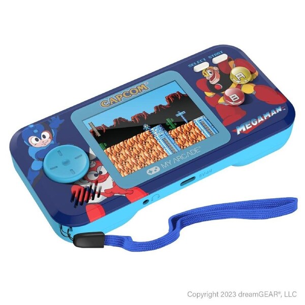 My Arcade Mega Man Pocket Player Pro Portable Gaming System