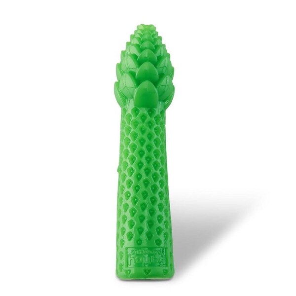 Dental Asparagus Treat-Dispensing Dog Toy - Medium