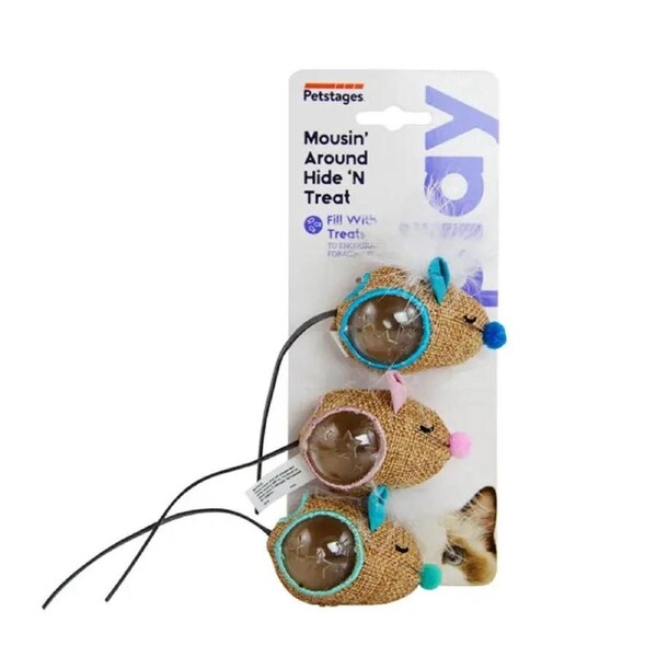 Cat Mousin' Around Hide 'N Treat, 3 Pack
