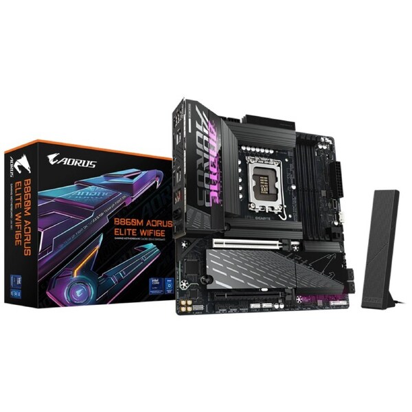 Gigabyte B860M A ELITE WIFI6E Intel Micro-ATX Motherboard