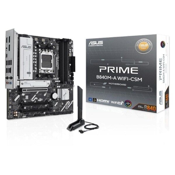 Asus PRIME B840M A WIFI CSM AMD Micro-ATX Motherboard [PRIME B840M-A WIFI-CSM]