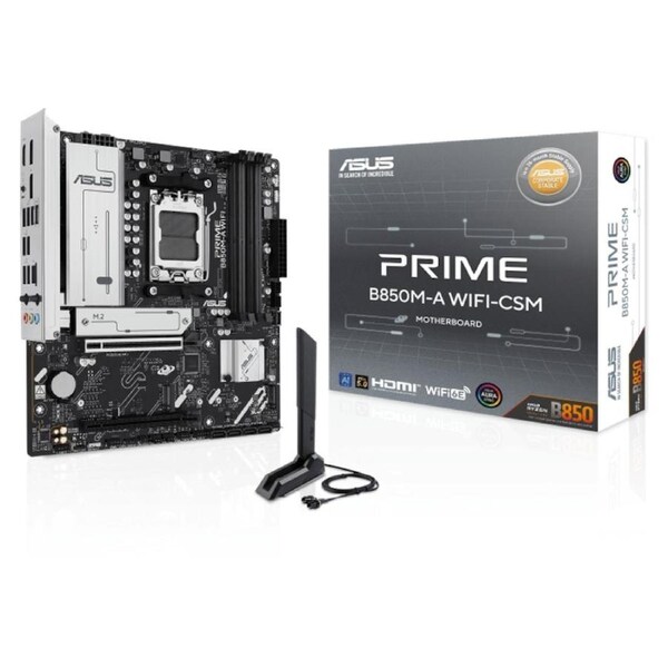 [PRIME B850M-A WIFI-CSM] Asus PRIME B850M A WIFI CSM AMD Micro-ATX Motherboard