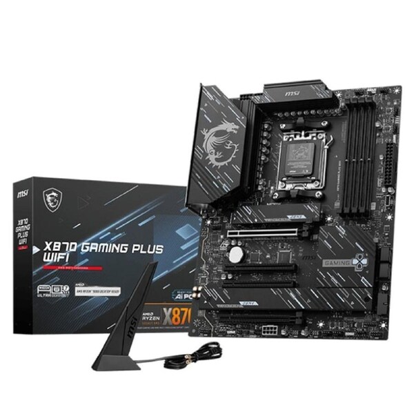 [X870 GAMING PLUS WIFI] MSI AMD ATX Motherboard