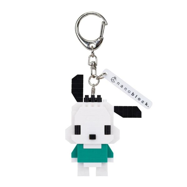 Sanrio - Hello Kitty - Nanoblocks N-Fig Pochacco Kimono Keyring Figure