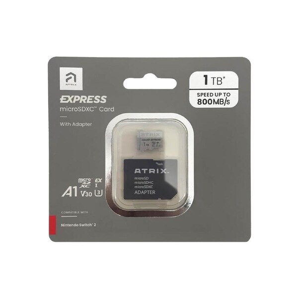 Atrix - Micro SD for Nintendo Switch 2 - 1TB