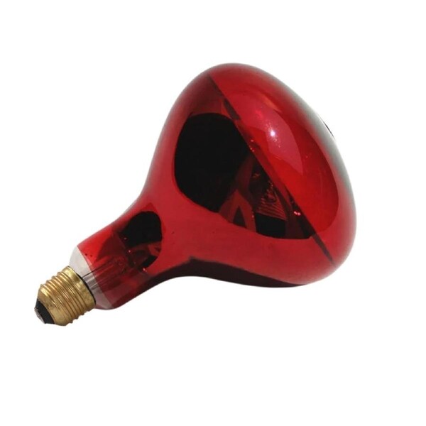 Tooleroo 275W Infrared Heat Lamp Bulb - Red Edison Screw Therapy Light YC-868B