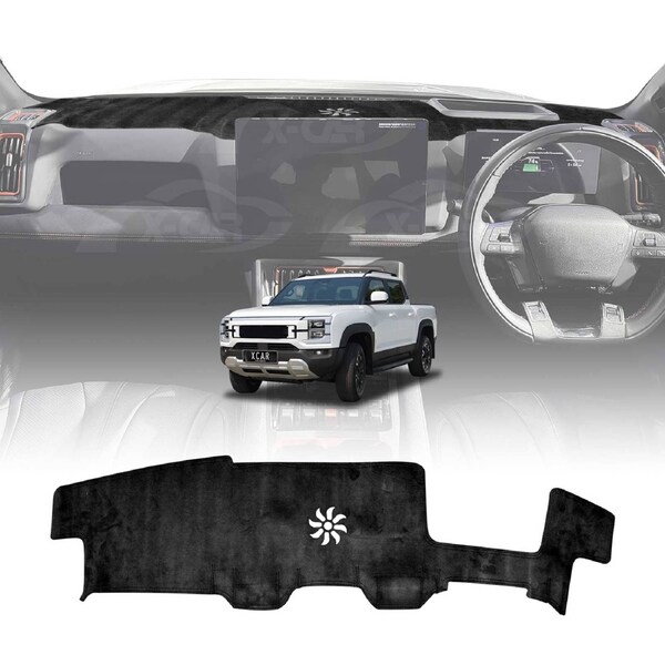 Dash Mat for BYD Shark 6 Shark6 With HUD 2024-Onwards Non-Slip Microfiber Dashboard Pad Interior Accessories