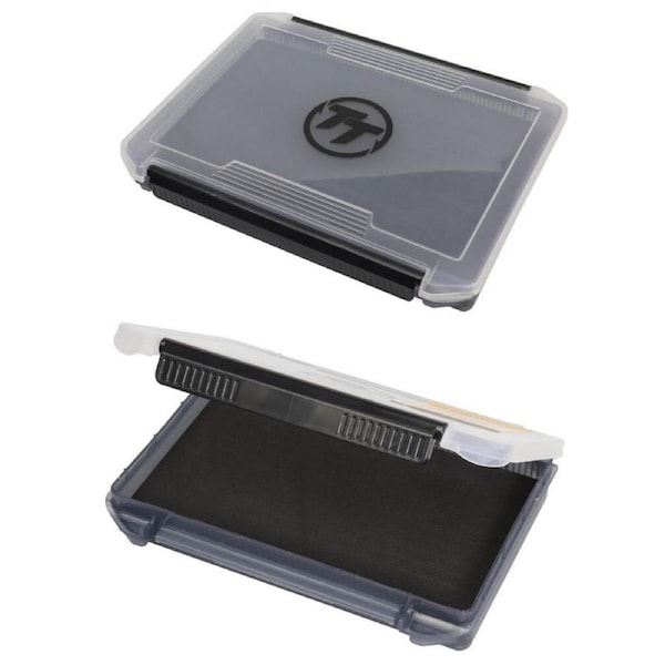 TT Fishing Small Shallow Fishing Tackle Tray with Internal Split Foam Insert