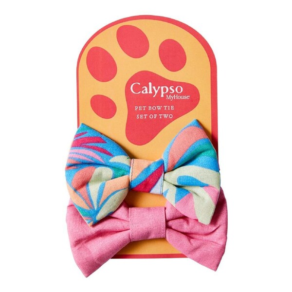 MyHouse Calypso Set of 2 Bows - Palm