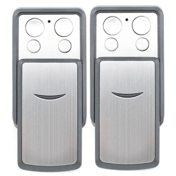 [2 Pack] Accent Forza Silver Compatible Remote Control - Reliable Replacement for Garage & Gate Access