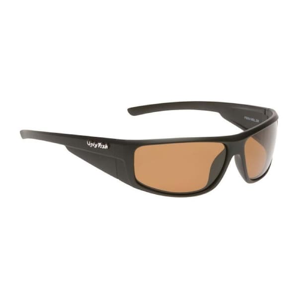 Ugly Fish P8084 Black Frame/Brown Lens Polarised Adult Lifestyle Sunglasses