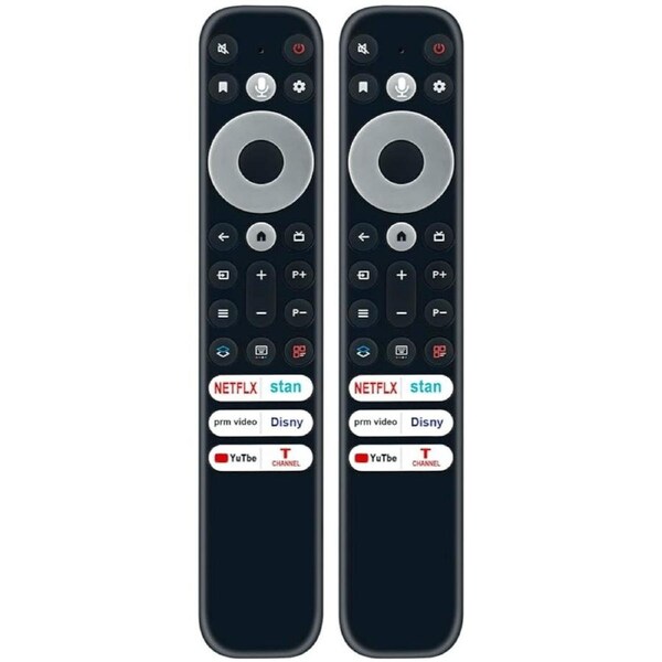 [2 Pack] Replacement RC902V FAR1 Voice Remote Control for TCL 4K/8K Smart TVs (C835, C635, P735, X925, C735 Series)