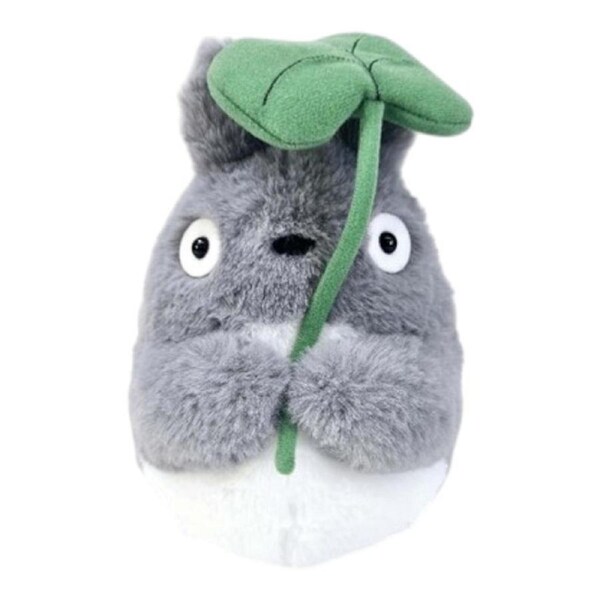 Studio Ghibli My Neighbor Totoro Nakayoshi Big Totoro with Leaf Plush