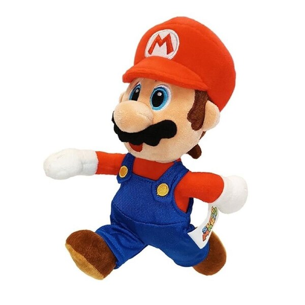 Super Mario Poseable Mario 25cm Plush
