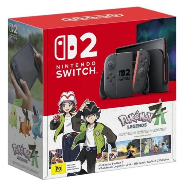 Nintendo Switch 2 SW2 Console + Pokemon Legends: Z-A Bundle