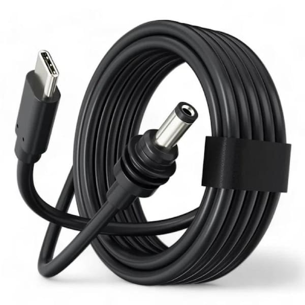 ChargeCore Starlink Mini USB C to DC Cable 2m 100W Reinforced PVC