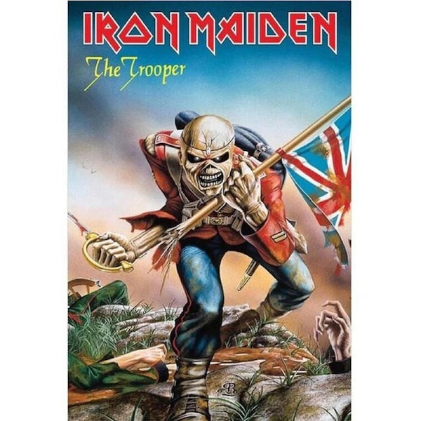 Iron Maiden Trooper Regular Wall Poster/Art Print 61 x 91.5cm