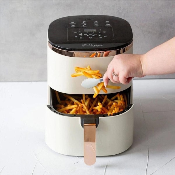 Healthy Choice 7L - Digital Air Fryer/Electric Airfryer - Oven 1400W Cream