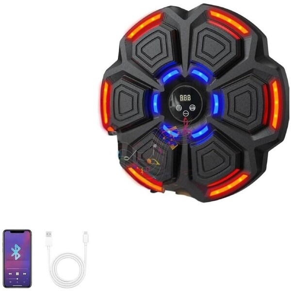 JOYBUY Uni Adult Music Boxing Machine – Black Wall Mounted Model