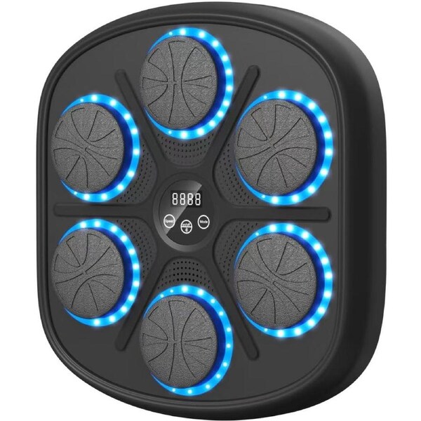 JOYBUY LED Bluetooth Music Boxing Machine – 9 Speed & Counting Modes for All Ages