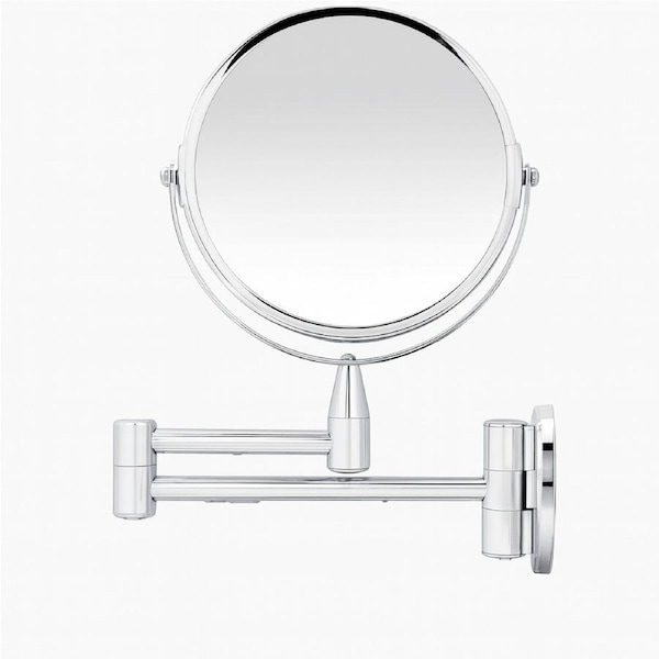 Bodysense Extendable Wall Makeup Mirror with 3x Magnification