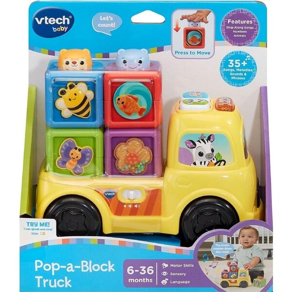 VTech Baby - Pop-a-Block Truck
