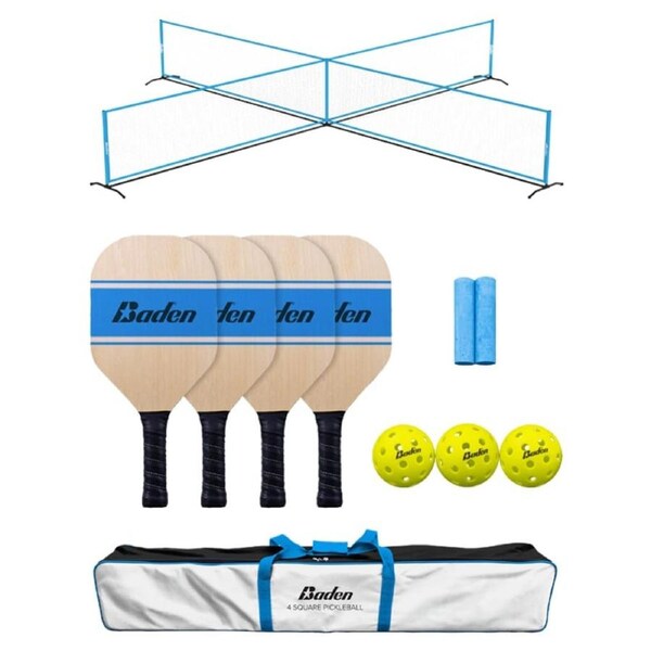 Baden 4 Square Pickleball Set