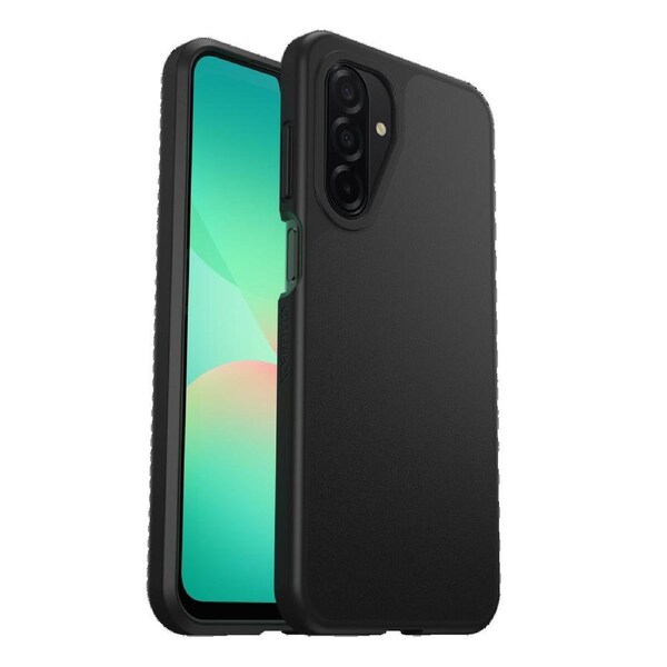 OtterBox React Samsung Galaxy A26 5G (6.7") Case Black - (77-97662), Antimicrobial, DROP+ Military Standard, Raised Edges, Hard Case