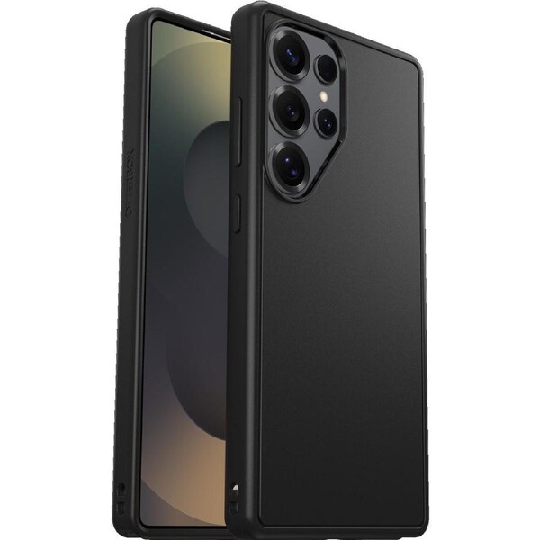 OtterBox React Samsung Galaxy S25 Ultra 5G (6.9") Case Black Crystal (Clear/Black)