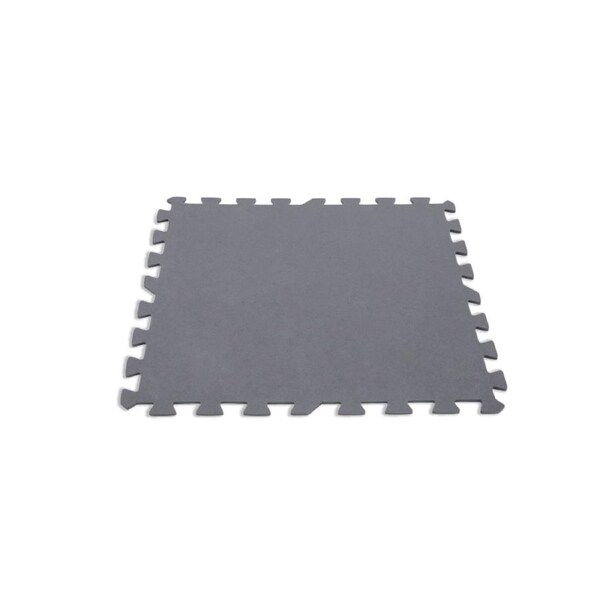 Intex Gray Padded Floor Protector Interlocking 8 x 50x50x0.5cm 29084