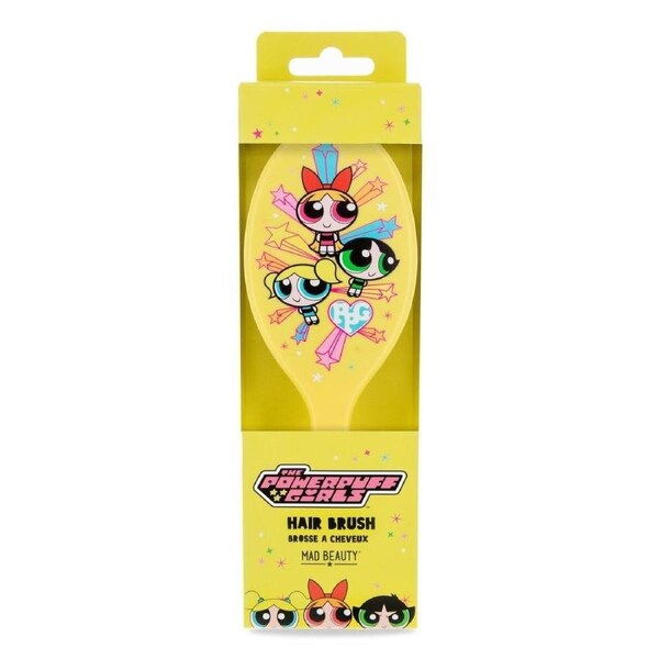 Warner Bros Powerpuff Girls Super Cute Detangling Hair Brush Yellow
