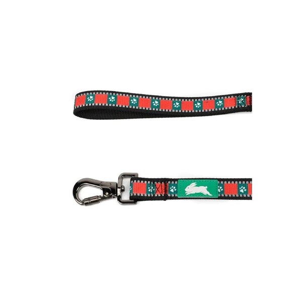 NRL Pet Lead Leash - South Sydney Rabbitohs - 120CM - Lock Clip Durable