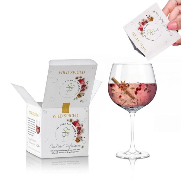 Wild Spiced Cocktail Infusions by The Balmain Barmaid 6 Sachets