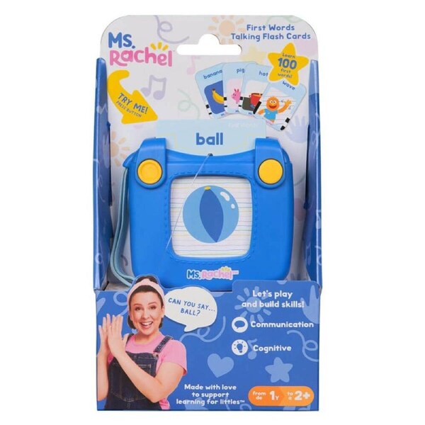 Ms Rachel First Words Talking Flash Cards