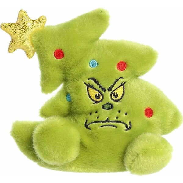 Cotton Candy - Palm Pals Dr. Seuss The Grinch Tree 13cm - Plush Christmas