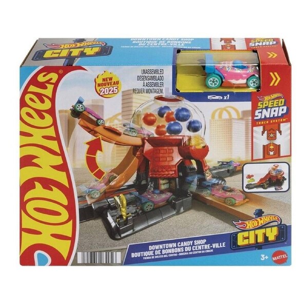 Hot Wheels City Downtown Candy Shop