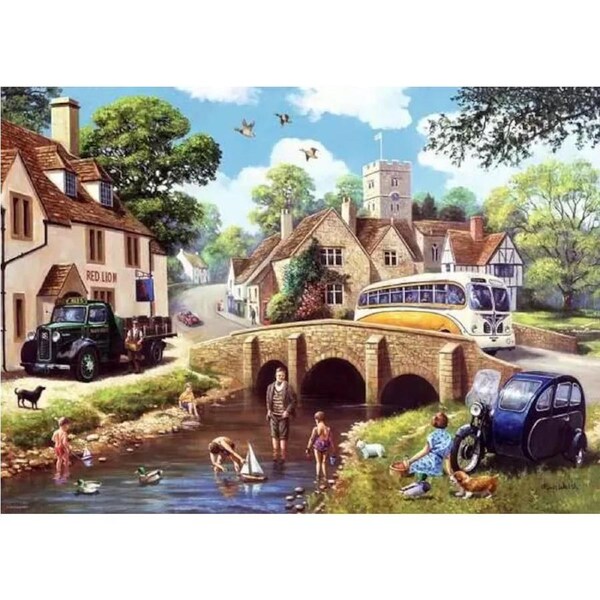 Ravensburger - Day By The River Puzzle 1000pc