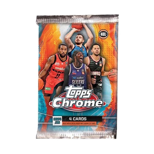 NBL - TC - 2024-25 Topps Chrome NBL Basketball Hobby Booster