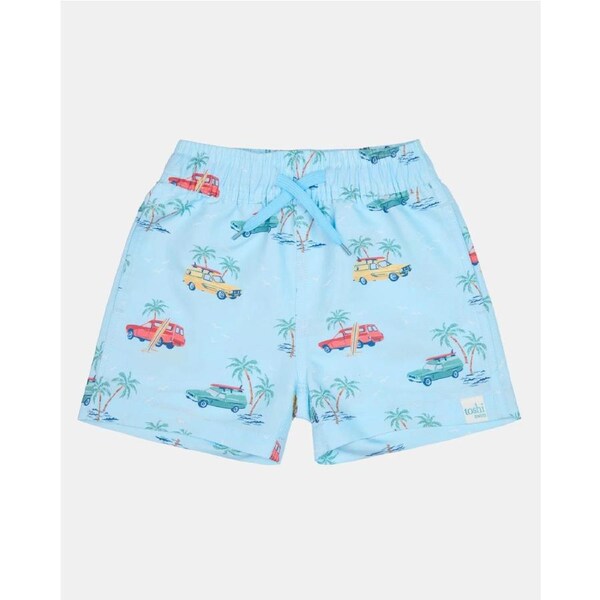 Toshi Swim Boardies Splash - Swell Seekers Sky Size 4
